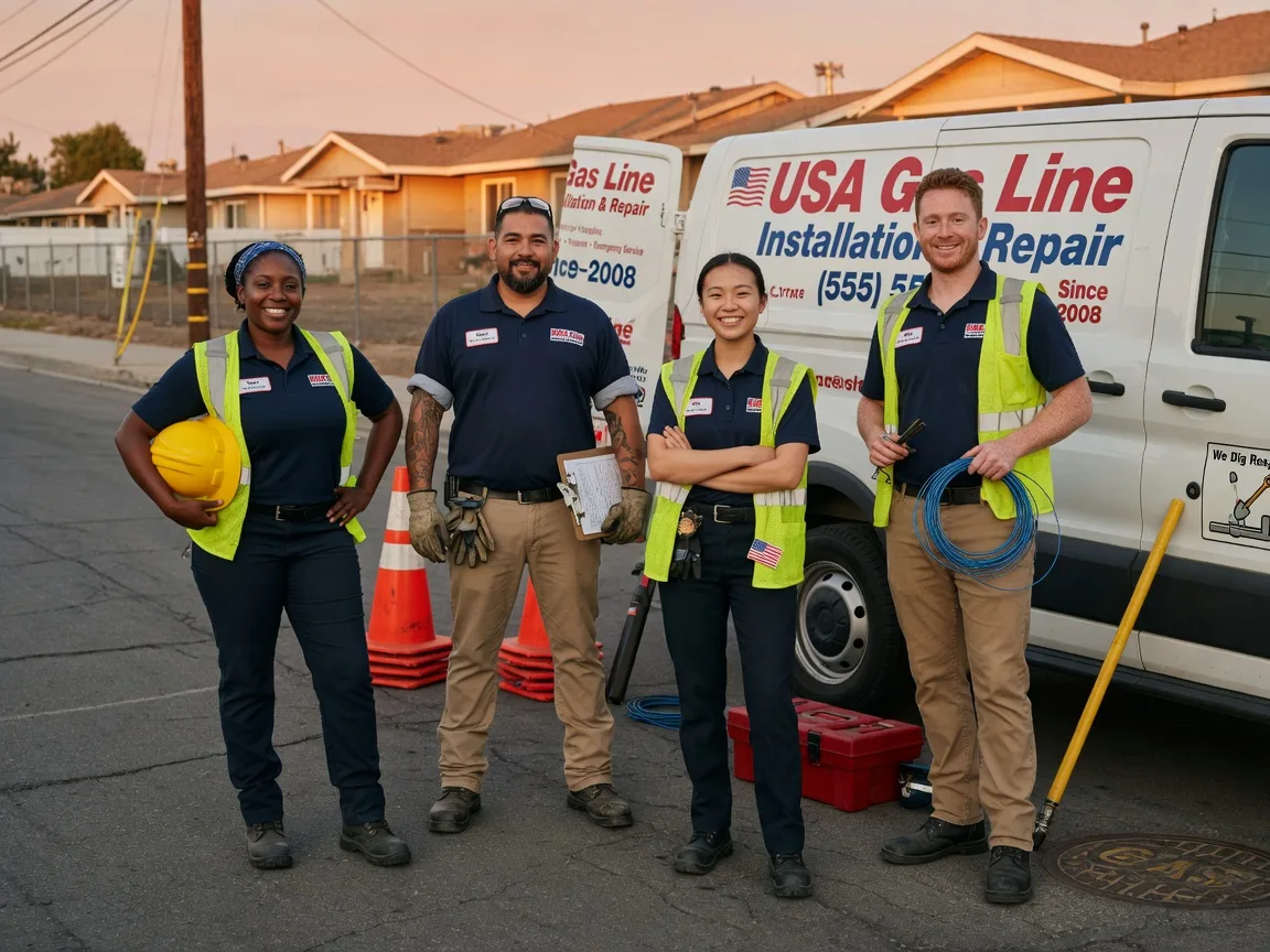 Gas Line Installation company in New Bloomington, OH